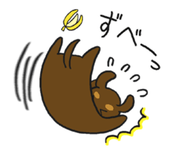 Modest dog3 sticker #12509749