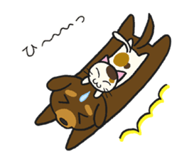 Modest dog3 sticker #12509755