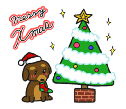 Modest dog3 sticker #12509764