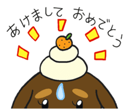 Modest dog3 sticker #12509765