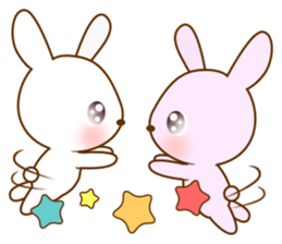 Diary of Shiro&Momo English lovey-dovey sticker #12510117