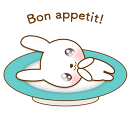 Diary of Shiro&Momo English lovey-dovey sticker #12510118