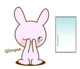 Diary of Shiro&Momo English lovey-dovey sticker #12510128