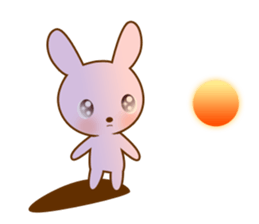 Diary of Shiro&Momo English lovey-dovey sticker #12510132