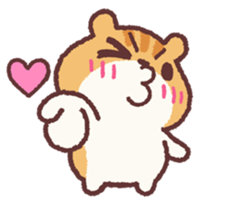 Chloe the hamster 3 sticker #12510311