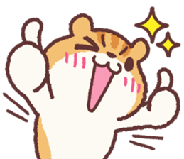 Chloe the hamster 3 sticker #12510312