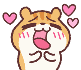 Chloe the hamster 3 sticker #12510316