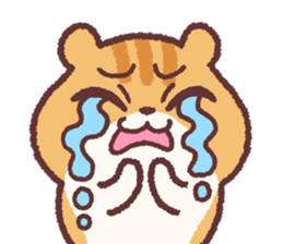 Chloe the hamster 3 sticker #12510318