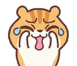 Chloe the hamster 3 sticker #12510322