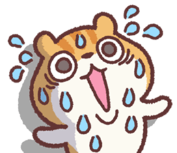 Chloe the hamster 3 sticker #12510326