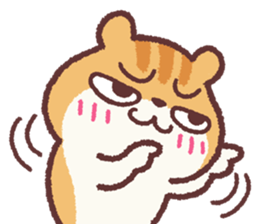 Chloe the hamster 3 sticker #12510330