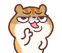 Chloe the hamster 3 sticker #12510333
