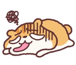 Chloe the hamster 3 sticker #12510335