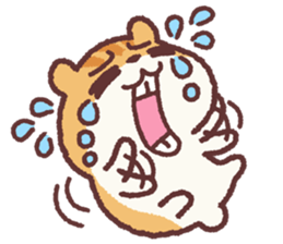 Chloe the hamster 3 sticker #12510338