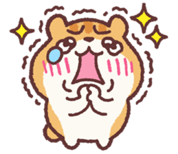 Chloe the hamster 3 sticker #12510339