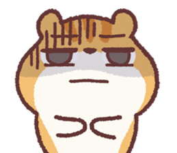 Chloe the hamster 3 sticker #12510343