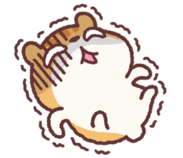 Chloe the hamster 3 sticker #12510349