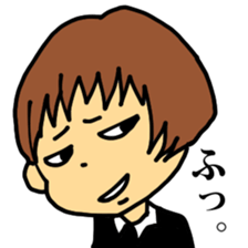 Audacious face sticker #12510392