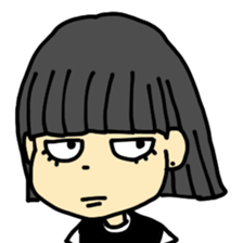 Audacious face sticker #12510398