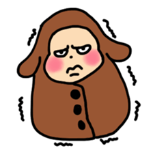 Audacious face sticker #12510422