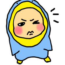 Audacious face sticker #12510424