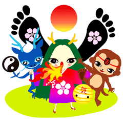 ORYU and foot massage friends