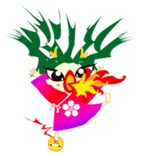 ORYU and foot massage friends sticker #12510872