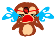 ORYU and foot massage friends sticker #12510905