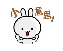 Happy rabbit __dynamic mapping articles sticker #12511298