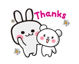 Happy rabbit __dynamic mapping articles sticker #12511301