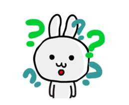 Happy rabbit __dynamic mapping articles sticker #12511304