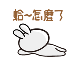 Happy rabbit __dynamic mapping articles sticker #12511306