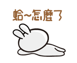 Happy rabbit __dynamic mapping articles sticker #12511306