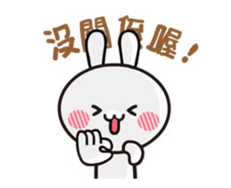 Happy rabbit __dynamic mapping articles sticker #12511313