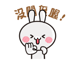 Happy rabbit __dynamic mapping articles sticker #12511313