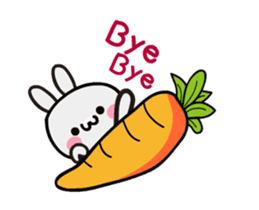 Happy rabbit __dynamic mapping articles sticker #12511317