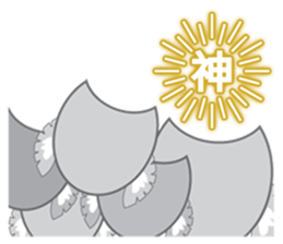 zentangle owl sticker #12511596