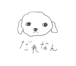 two maltese sticker #12511751