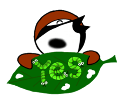 Pleasant sparrow sticker #12511885