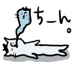 Beret cat in Kanazawa sticker #12512059