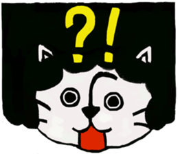 Beret cat in Kanazawa sticker #12512065