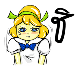 Puffy Palmy School Girl sticker #12513390