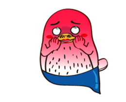 Chia Chia's Monster Party sticker #12513755