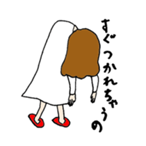 single girl around 30 sticker #12514104