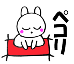 Rabbit that can be uaed3 sticker #12514321