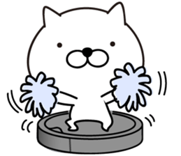 White Ball Cats 2nd. sticker #12514592