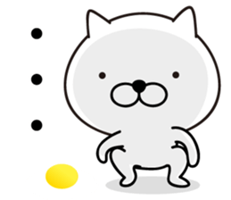 White Ball Cats 2nd. sticker #12514601