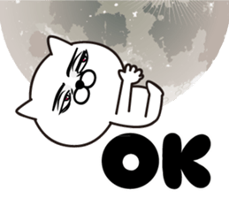 White Ball Cats 2nd. sticker #12514609