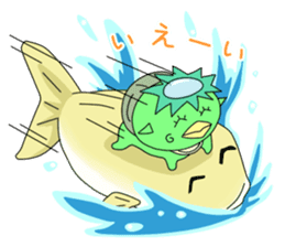 Bebi Kappa-chan sticker #12514683