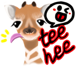 Baby of the animals sticker #12515034